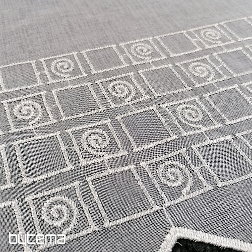 Stained glass curtain - embroidered W / 6259