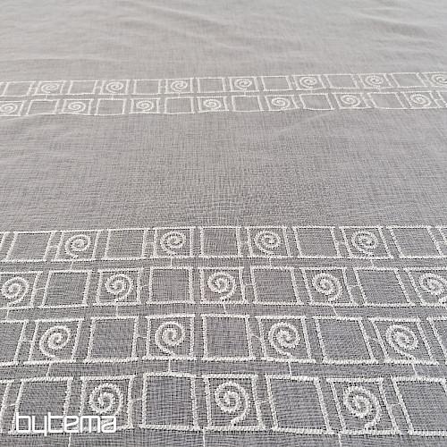 Stained glass curtain - embroidered W / 6259