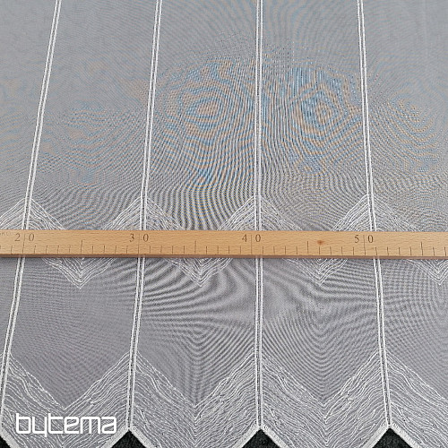 Stained glass curtain - voile with embroidery 261911