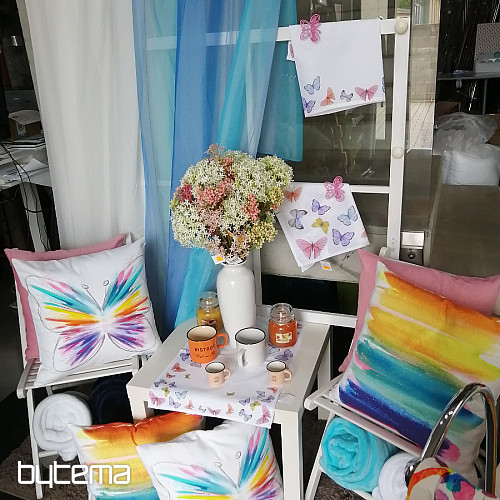 Decorative cushion cover PASTEL RAINBOW