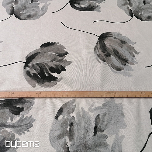 Decorative fabric IZALINE gray