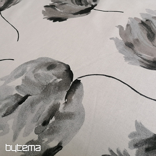 Decorative fabric IZALINE gray