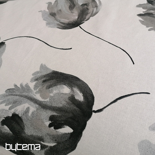 Decorative fabric IZALINE gray