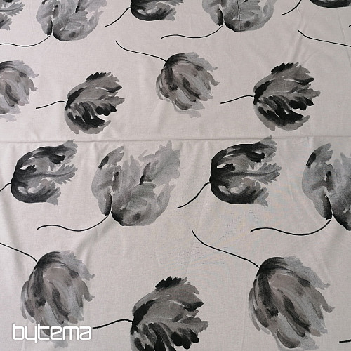 Decorative fabric IZALINE gray