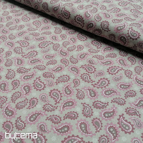 Cotton fabric Tears pink