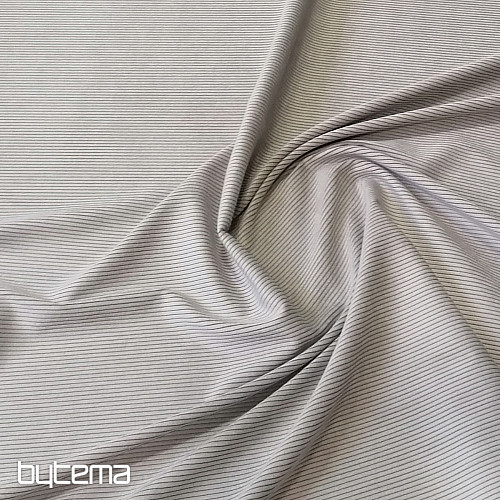 upholstery fabric RIB PEWTER light beige