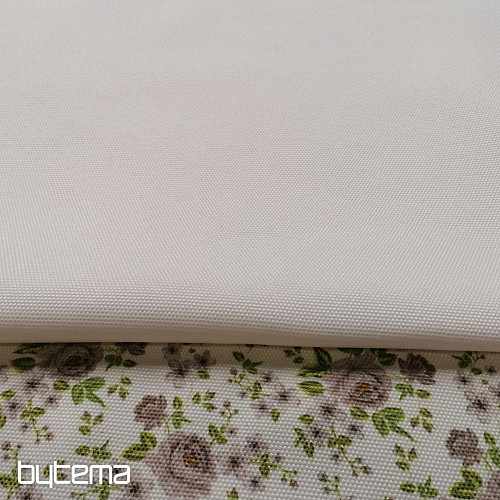 Decorative fabric SONJA uni cream light