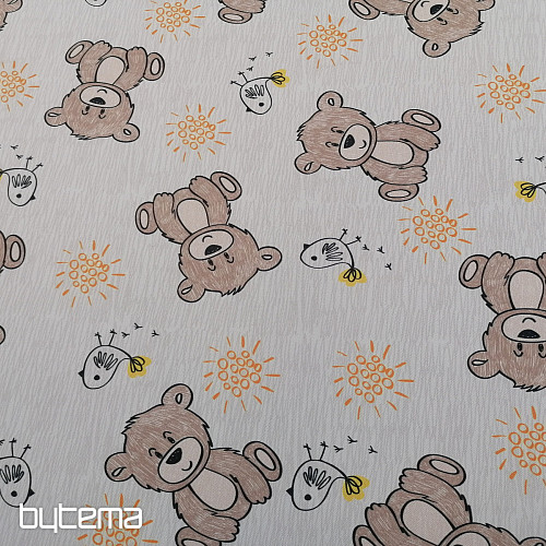 Decorative fabric BLACK-OUT Teddy bears
