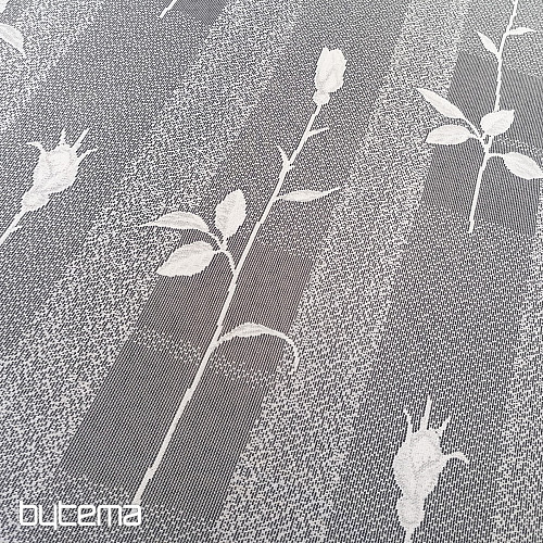 Jacquard curtain 300 cm tulips