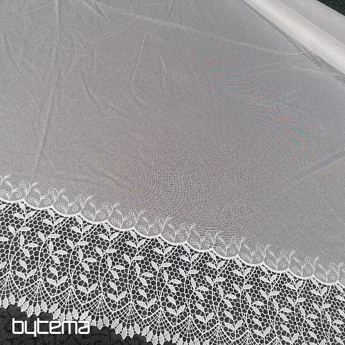 Luxury curtain GERSTER 11741 white