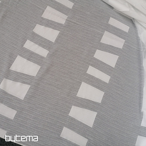 Luxury light cream curtain 11148