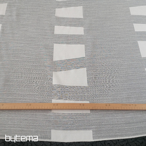 Luxury light cream curtain 11148