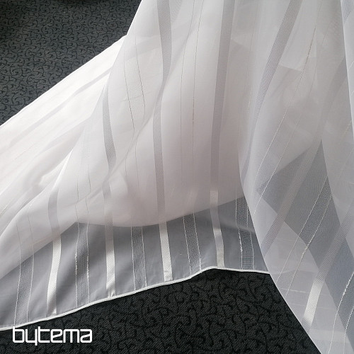 Voial curtain csíkos white stripes