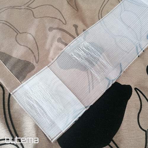 Decorative curtain Symphonie brown 144x245 cm