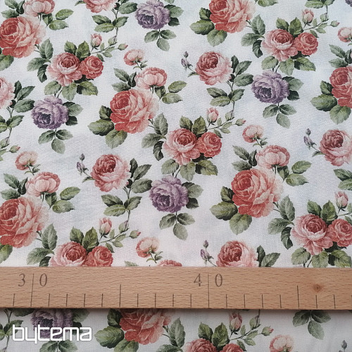 CEREZA ROSES cotton fabric