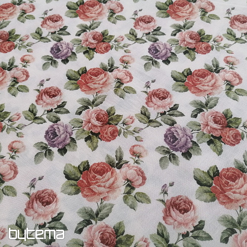 CEREZA ROSES cotton fabric