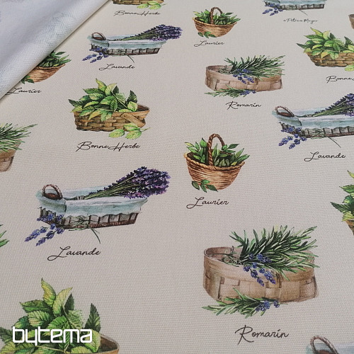 Decorative fabric PROVANCE beige