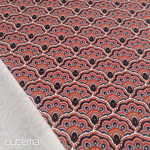 Decorative fabric VARANASI-K Orange