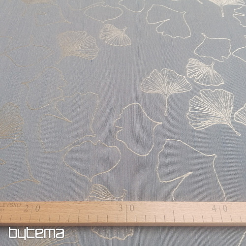 Decorative fabric GRACE GINKO 97 blue