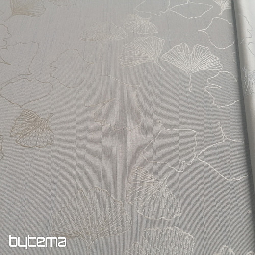 Decorative fabric GRACE GINKO 97 gray