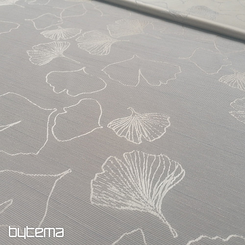 Decorative fabric GRACE GINKO 97 gray