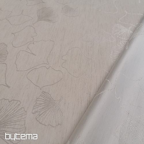 Decorative fabric GRACE GINKO 70 cream