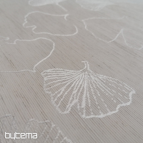 Decorative fabric GRACE GINKO 70 cream