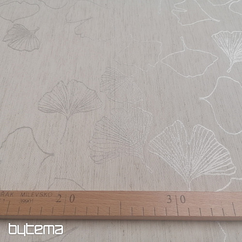 Decorative fabric GRACE GINKO 70 cream