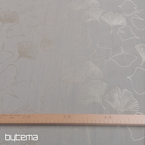 Decorative fabric GRACE GINKO 97 gray