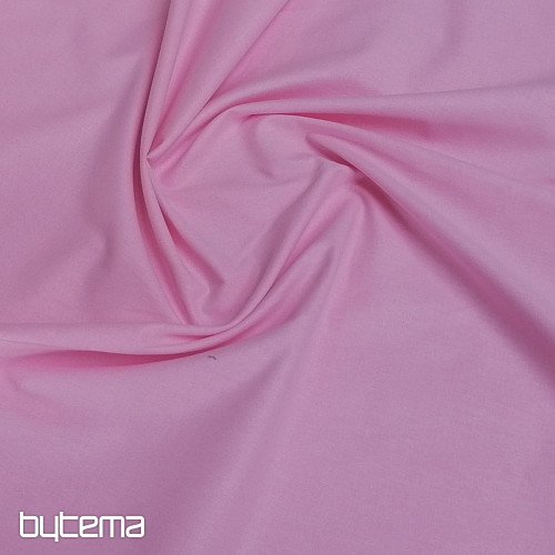 Cotton fabric UNI light pink II.