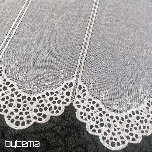 Stained glass curtain embroidered V507