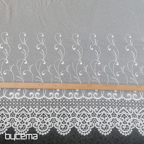 Curtain with embroidery 10016584/290