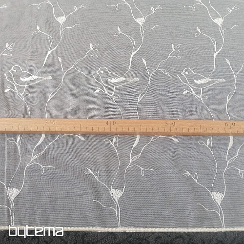Jacquard cream curtain 10067734/290