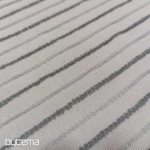 Decorative fabric Gray stripes