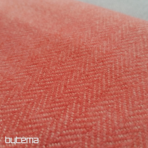 upholstery fabric JURA CORAL width 142 cm