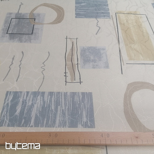 Decorative fabric PLANET gray