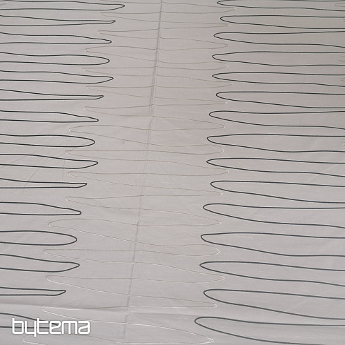 Decorative fabric FORMIA black