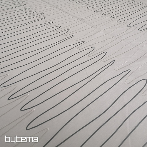 Decorative fabric FORMIA black