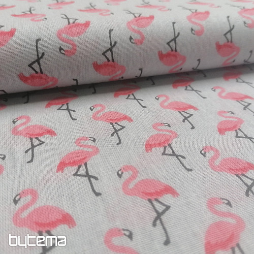 Decorative fabric FLAMINGO gris
