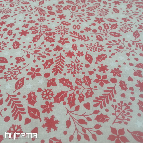 CESMINA cotton fabric red