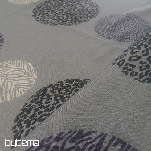 Oxford decorative fabrics black-purple