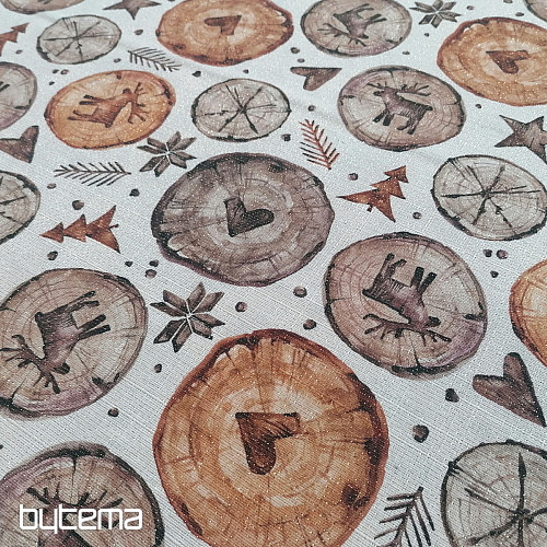 Christmas decorative fabric Peasant Christmas 1