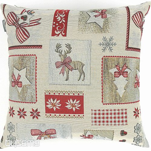 Christmas tapestry cover COUNTRY CHRISTMAS