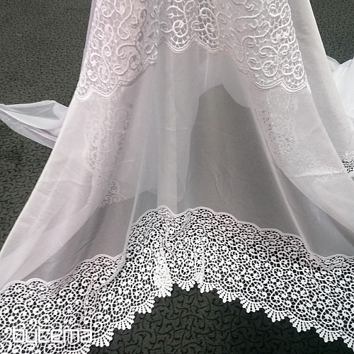 Curtain with embroidery V708