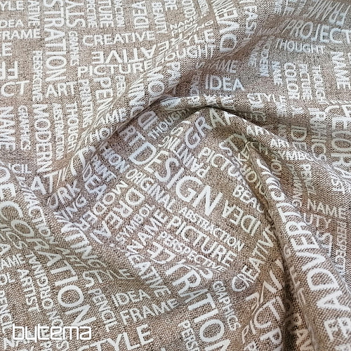 ART LETRAS decorative fabric