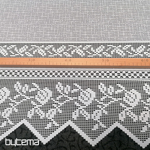 Jacquard stained glass curtain 605921