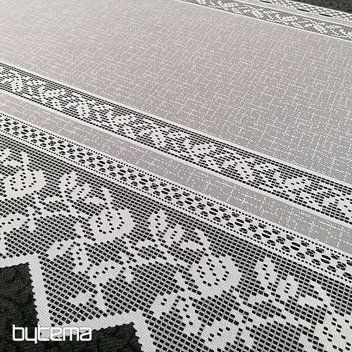 Jacquard stained glass curtain 605921