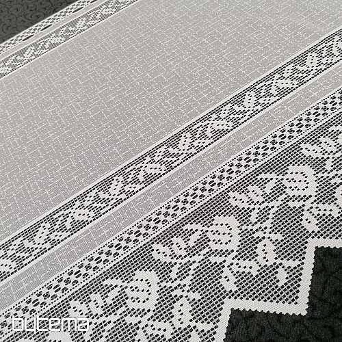 Jacquard stained glass curtain 605921