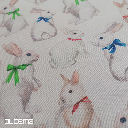 Decorative fabric EASTER RABBIT digital printing