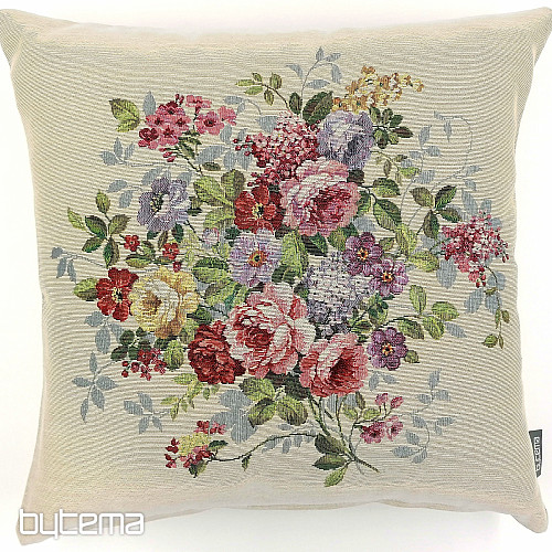 Tapestry pillowcase FLOWER BOUQUET